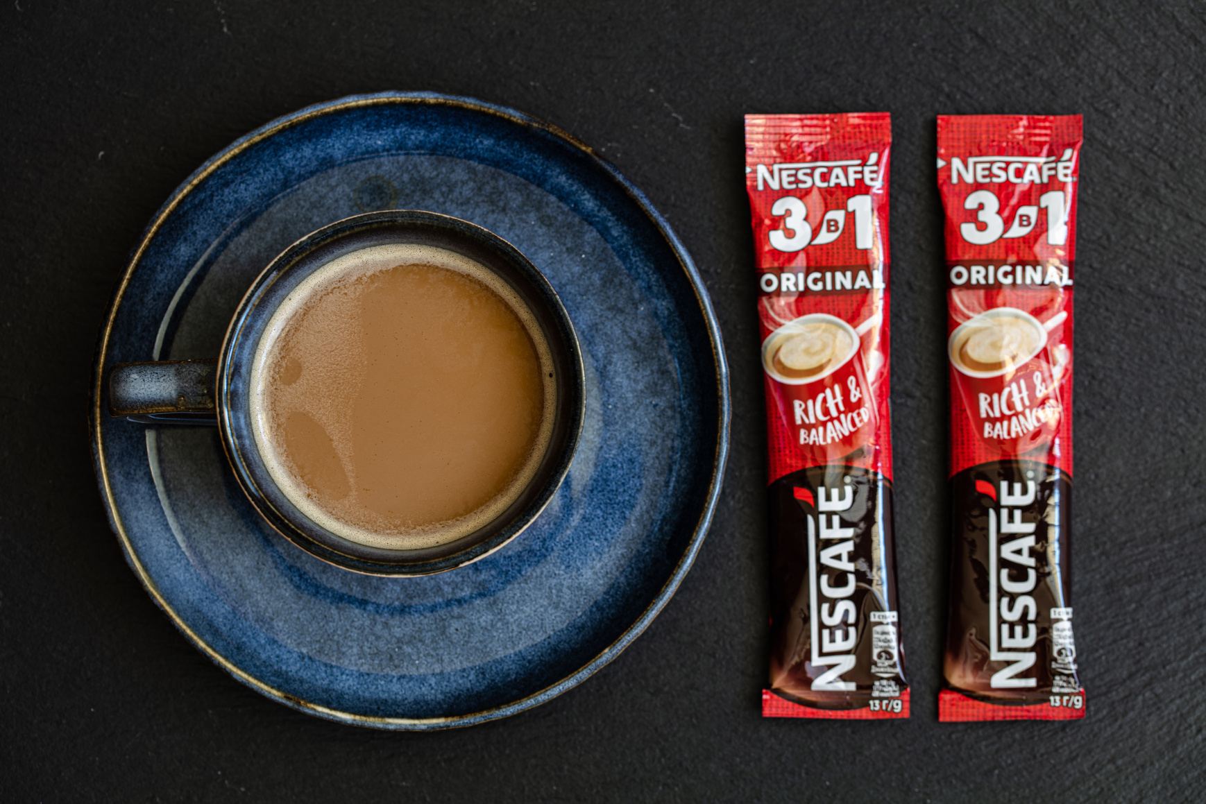 2 Sticks of Nescafe 3 in 1 Original, Instant Coffee with Cream